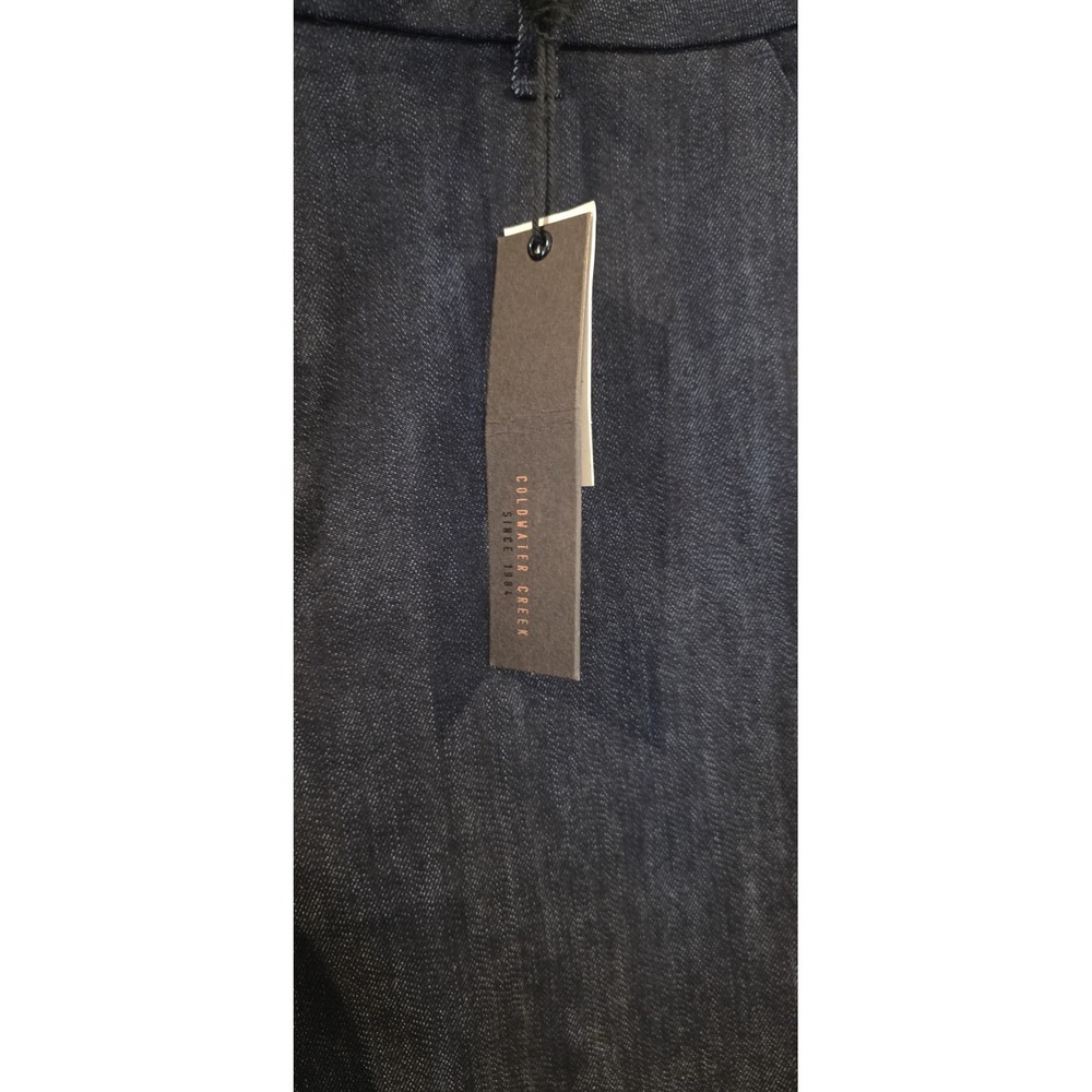 COLDWATER CREEK Denim Bootcut Trouser Jean Pants Sz 16 wide Leg - Picture 2 of 8